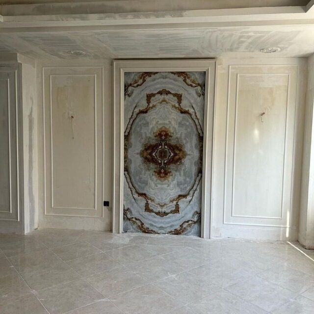 اجرای سنگ و معماری داخلی